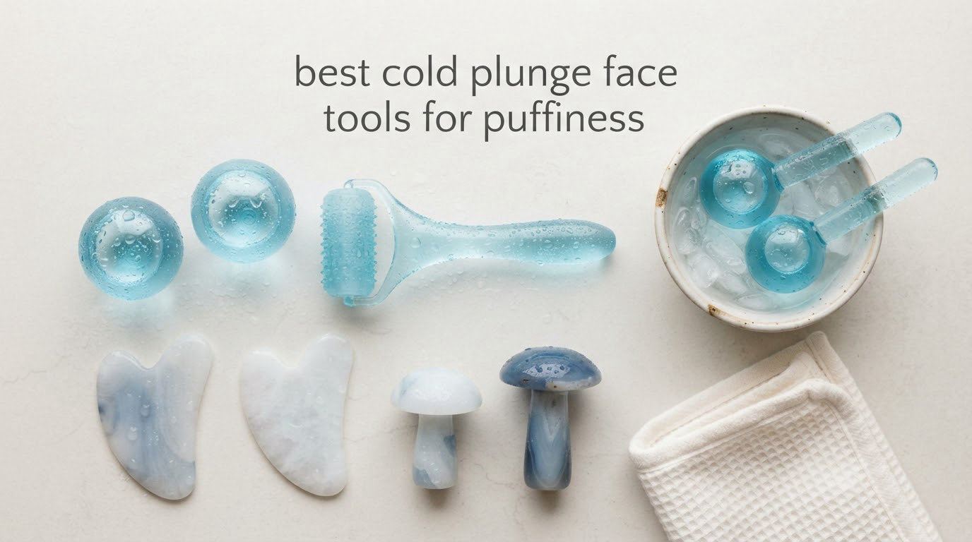 best cold plunge face tools for puffiness