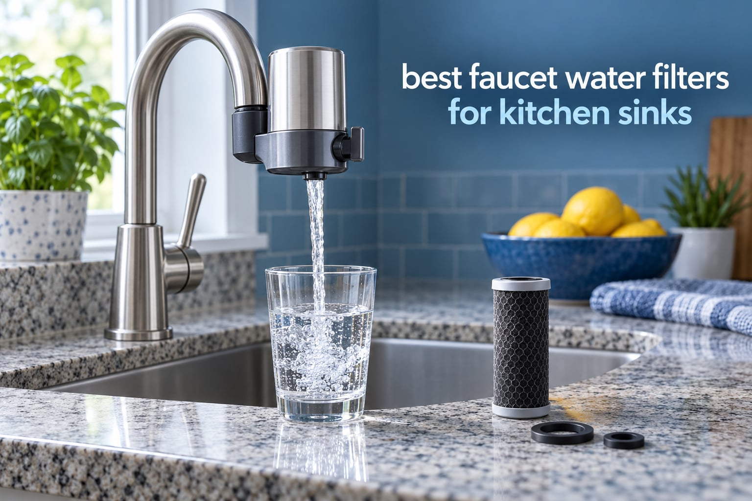 best faucet water filters for kitchen sinks