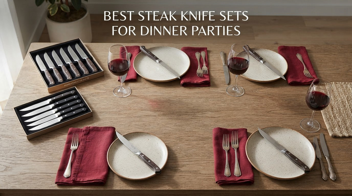 best steak knife sets for dinner parties