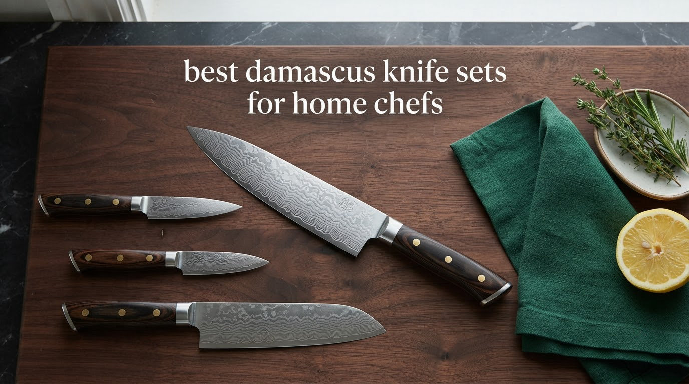 best damascus knife sets for home chefs