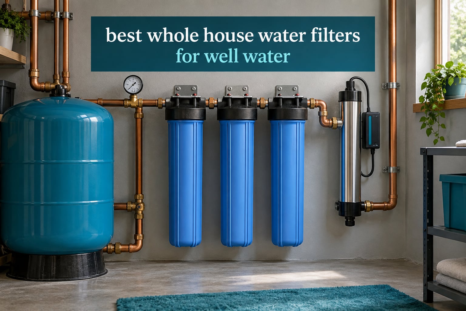 best whole house water filters for well water