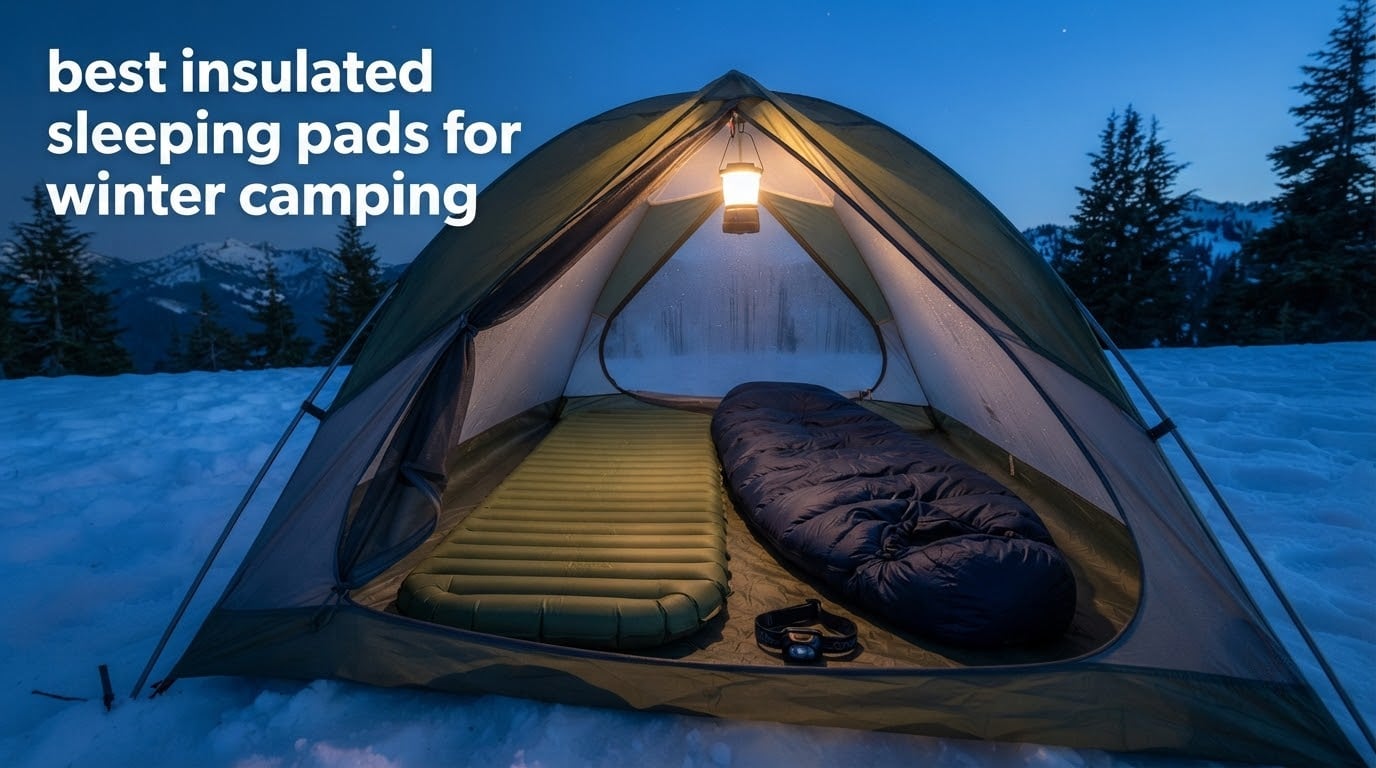 best insulated sleeping pads for winter camping