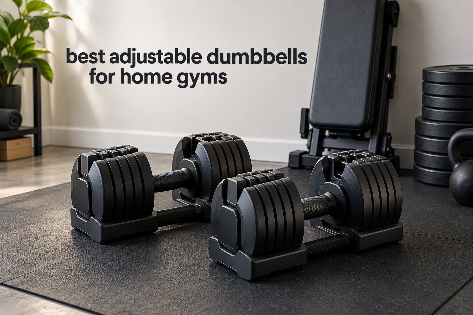 best adjustable dumbbells for home gyms