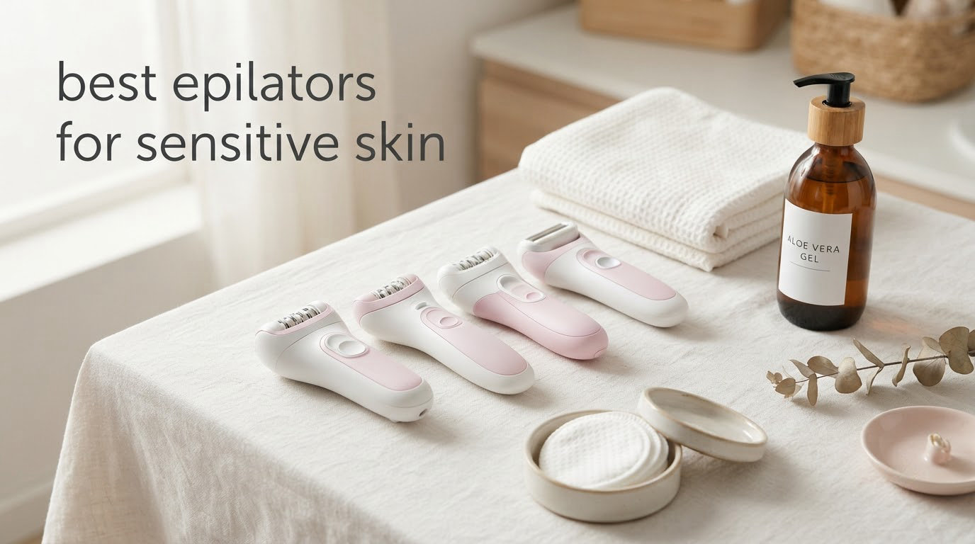 best epilators for sensitive skin