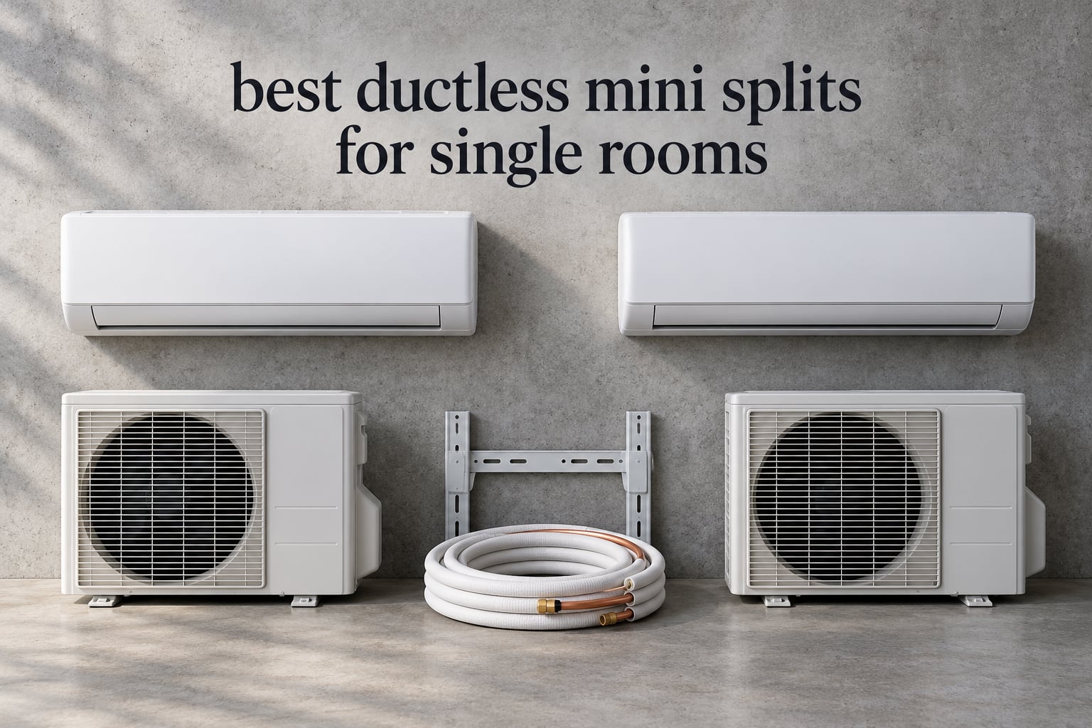 best ductless mini splits for single rooms