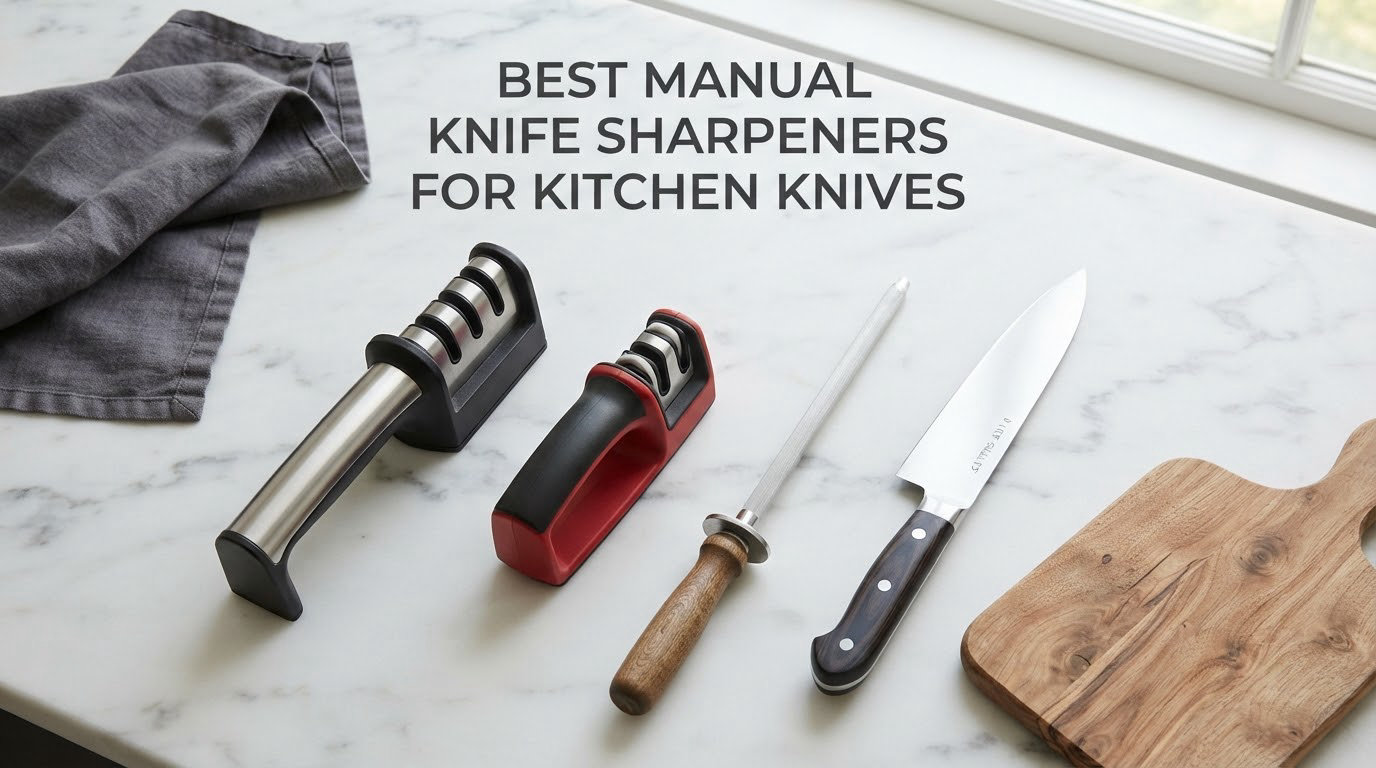 best manual knife sharpeners for kitchen knives