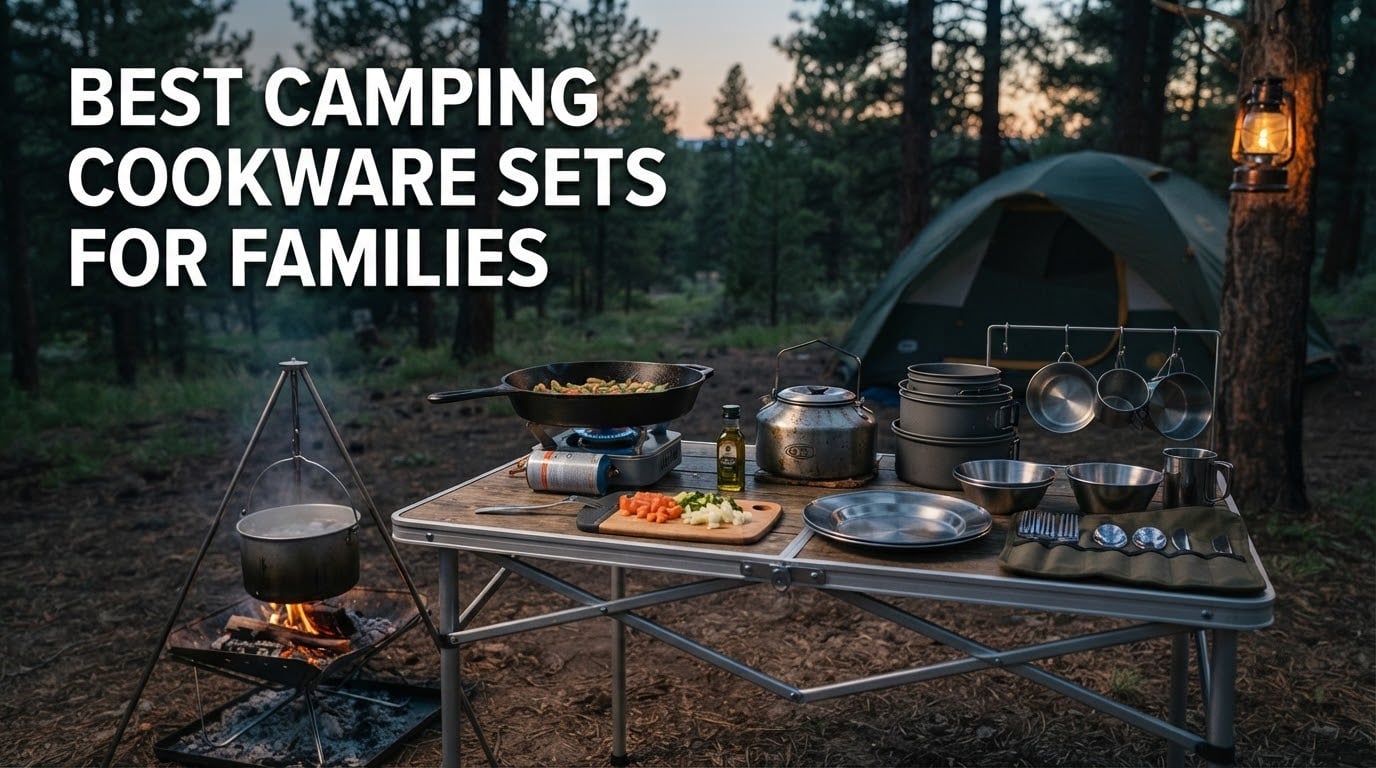 best camping cookware sets for families
