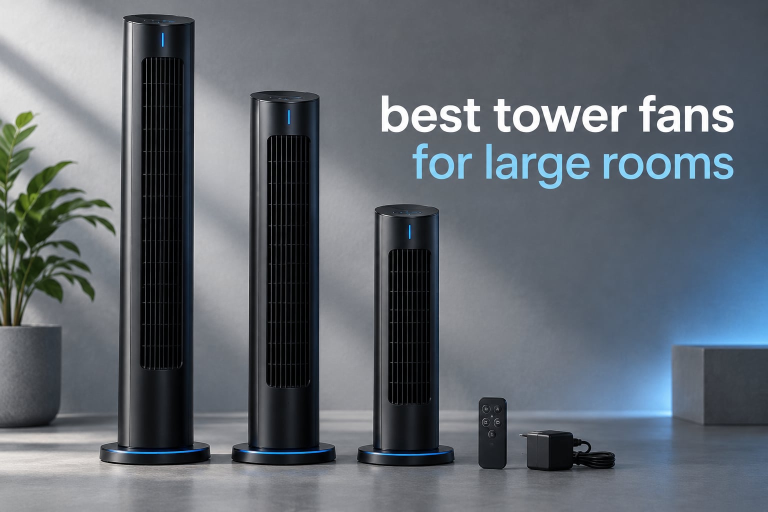 best tower fans for large rooms